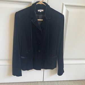 Brand-New Black Velvet Jacket